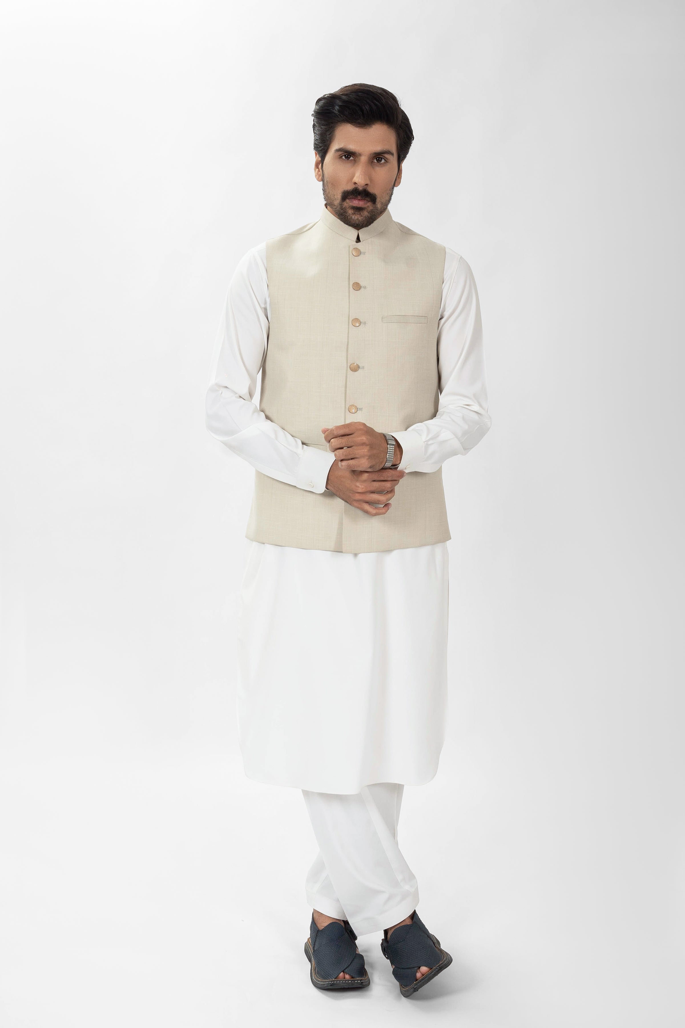 IVORY SUITING WAISTCOAT