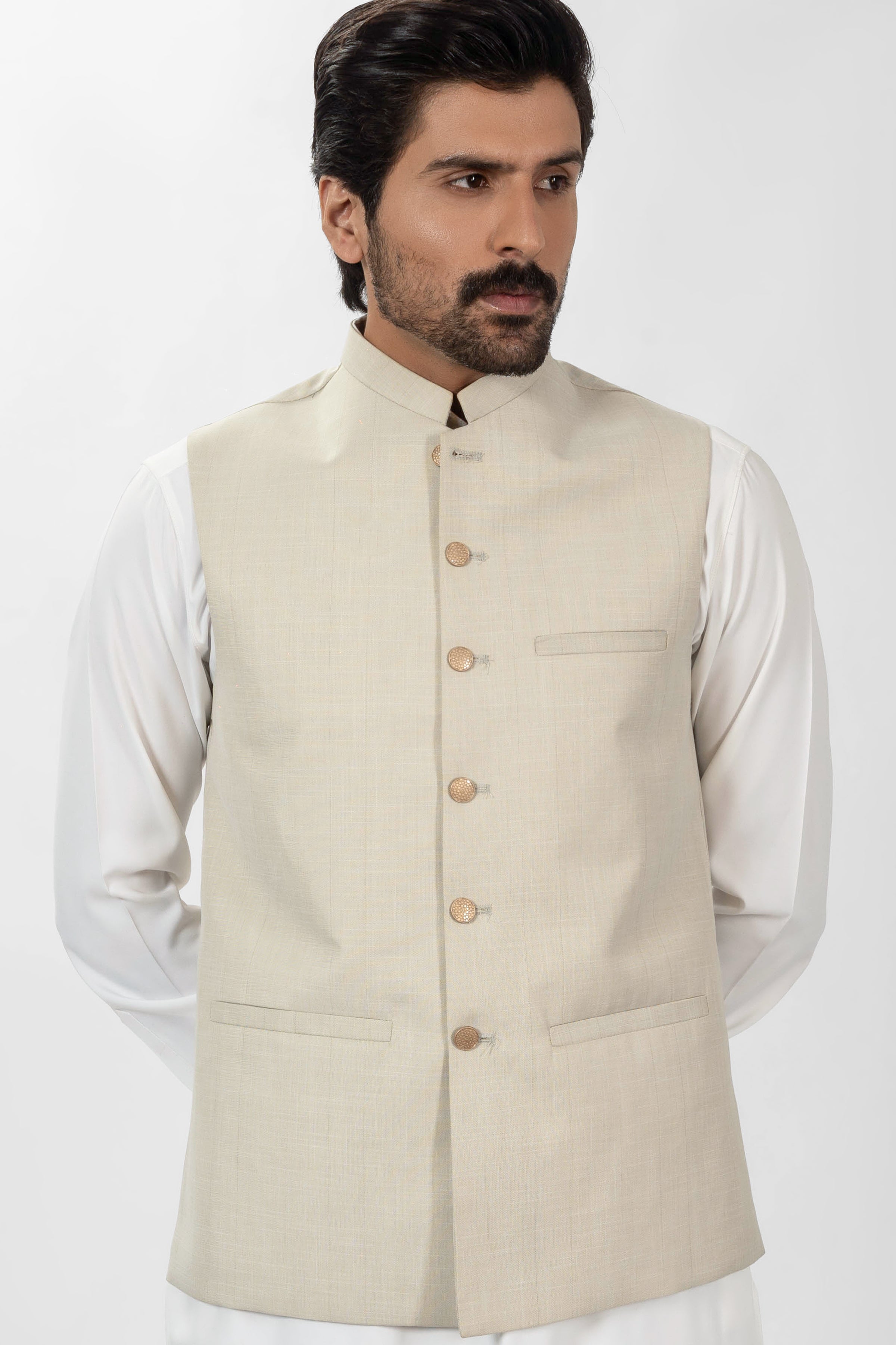 IVORY SUITING WAISTCOAT