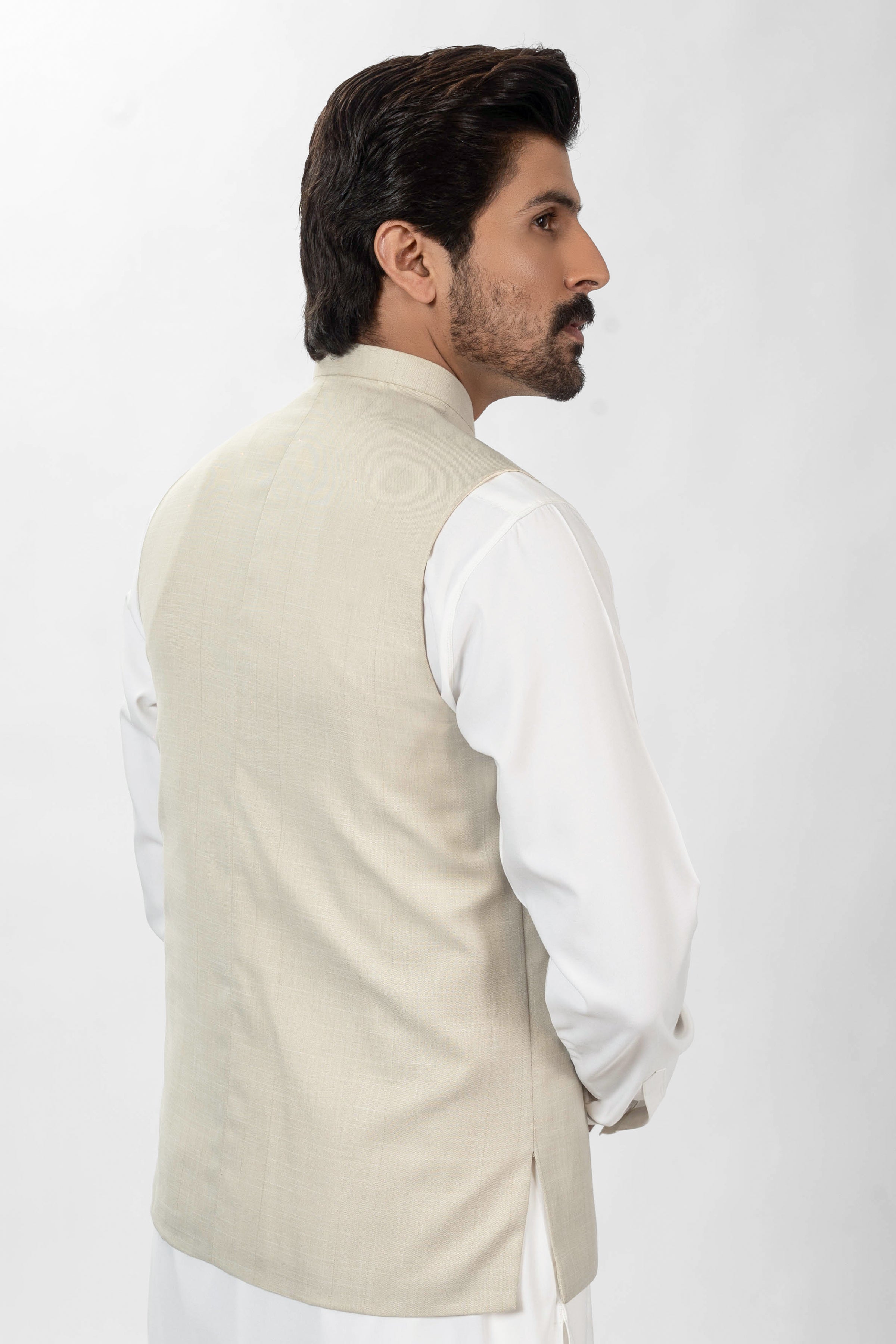 IVORY SUITING WAISTCOAT