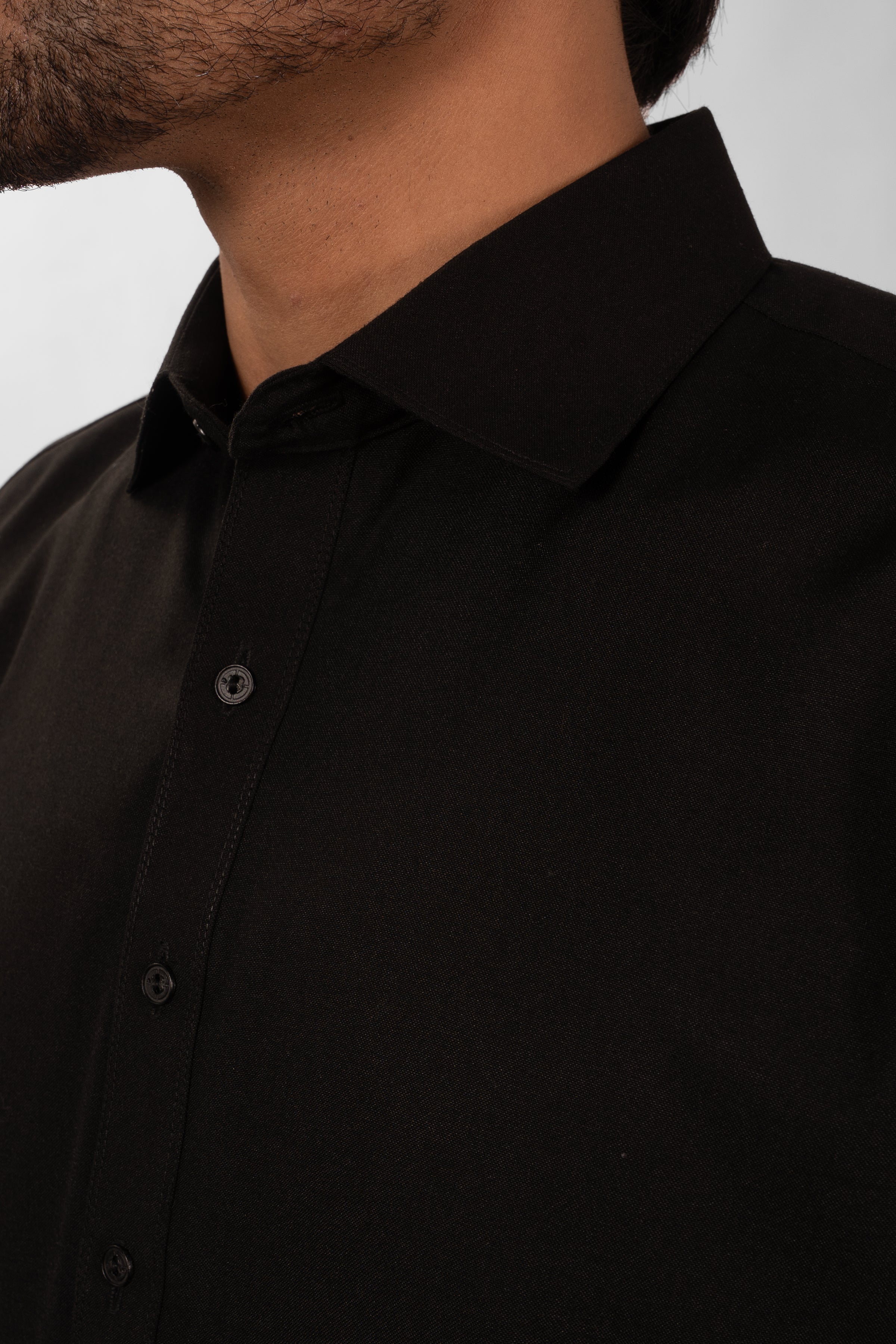 BLACK BLENDED SHALWAR KAMEEZ