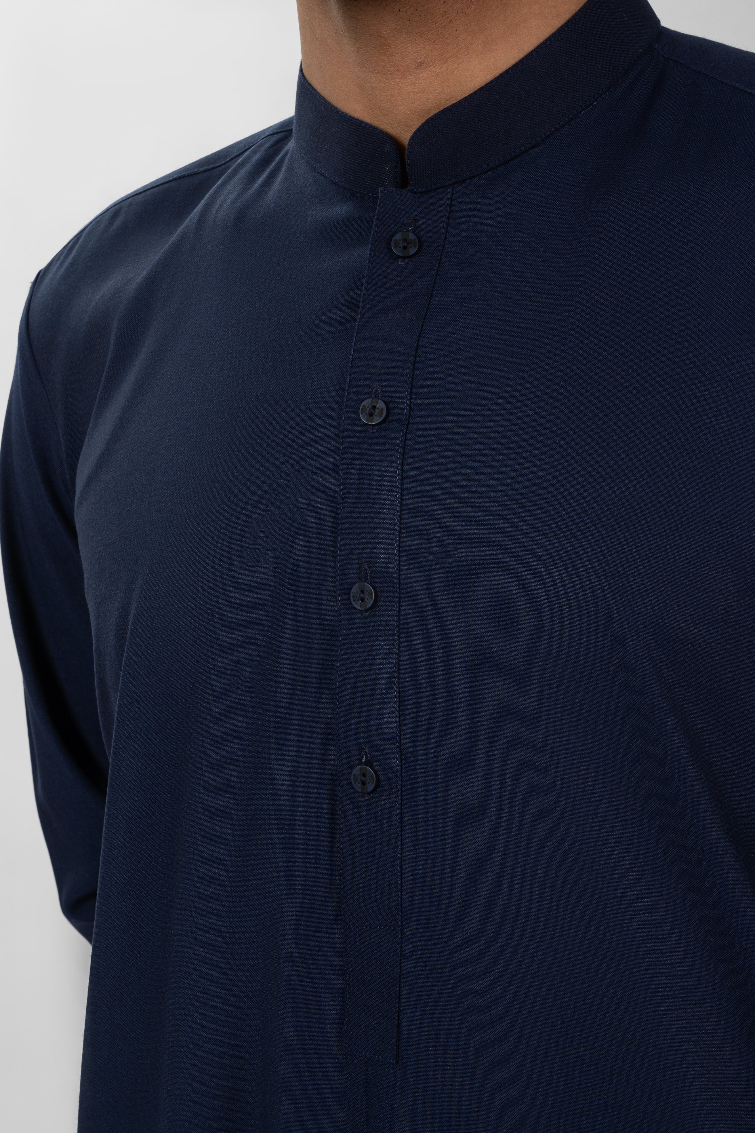 NAVY BLENDED SHALWAR KAMEEZ