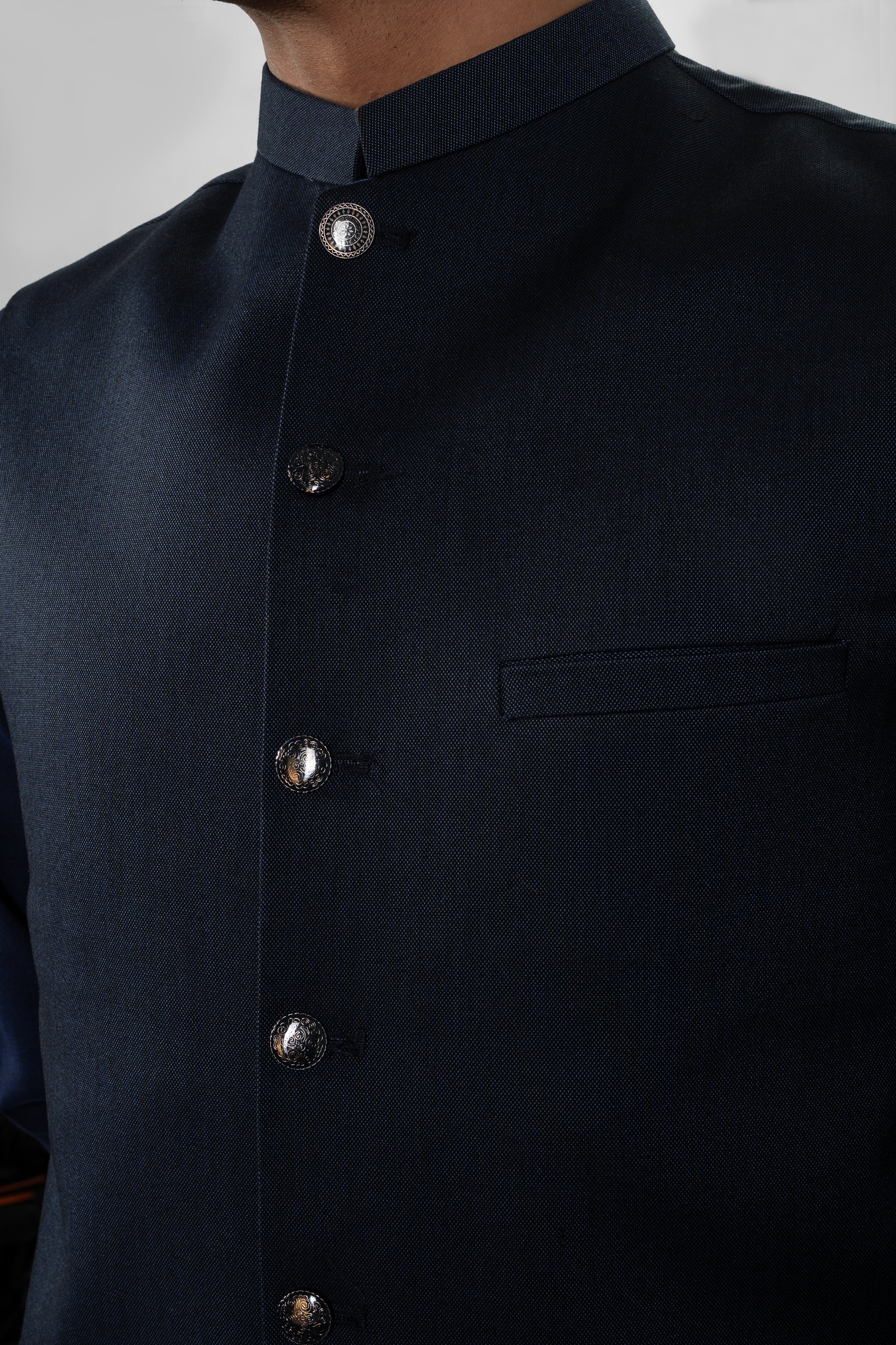 NAVY SUITING WAISTCOAT
