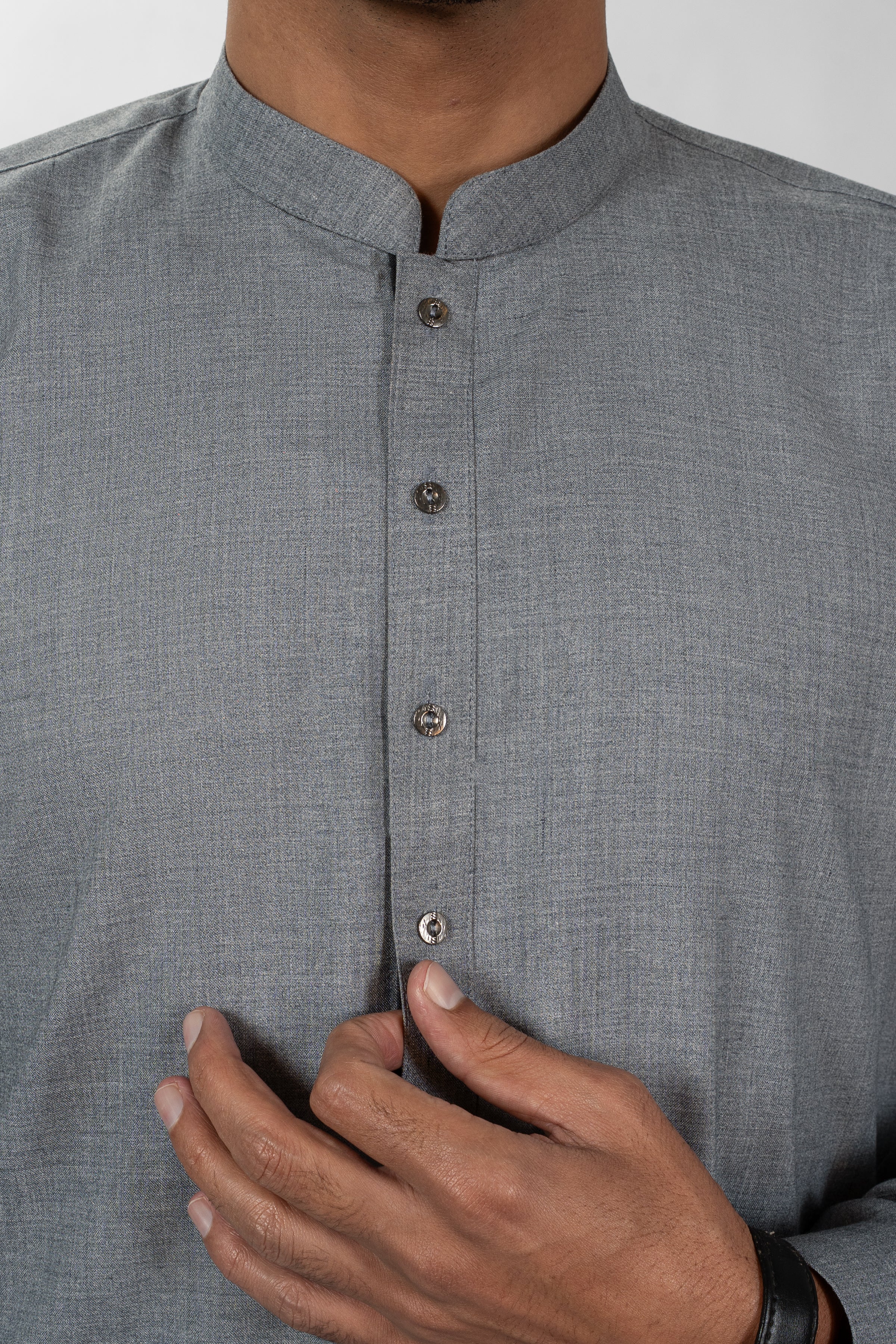 GREY BLENDED SHALWAR KAMEEZ