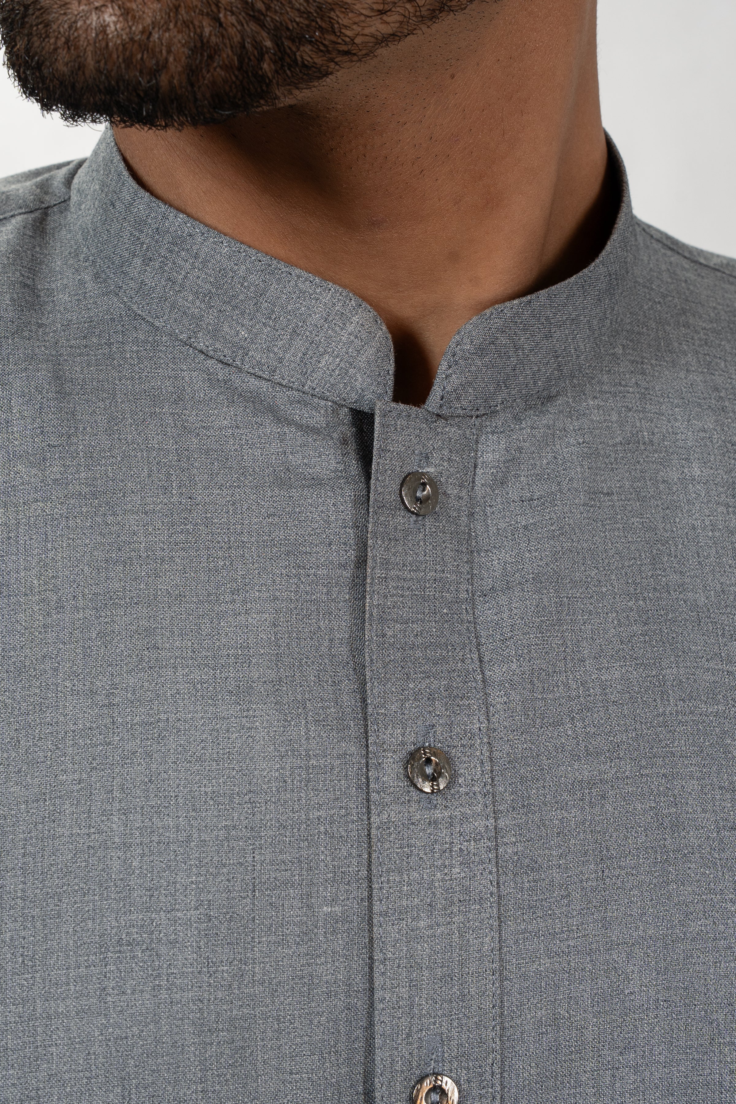 GREY BLENDED SHALWAR KAMEEZ
