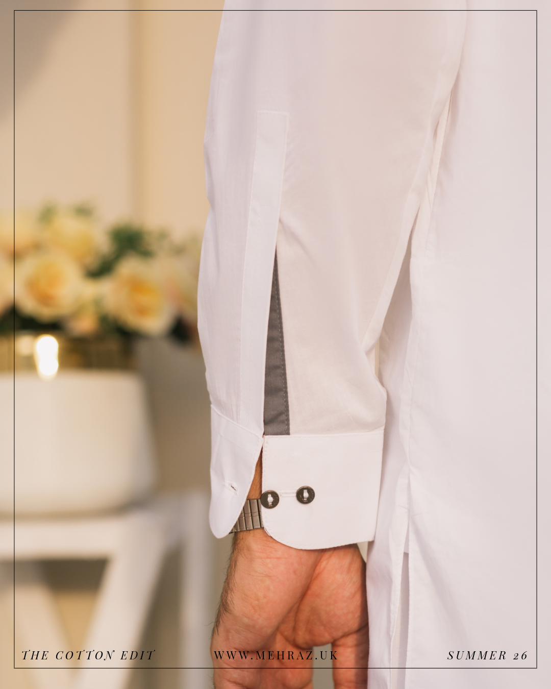 WHITE COTTON SHALWAR KAMEEZ